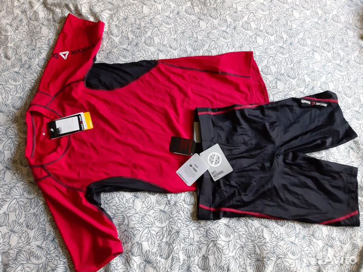 Reebok Crossfit р.М футболка-шорты компрессионные