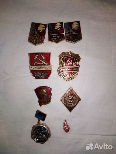Значки СССР и зарубежных соц.стран