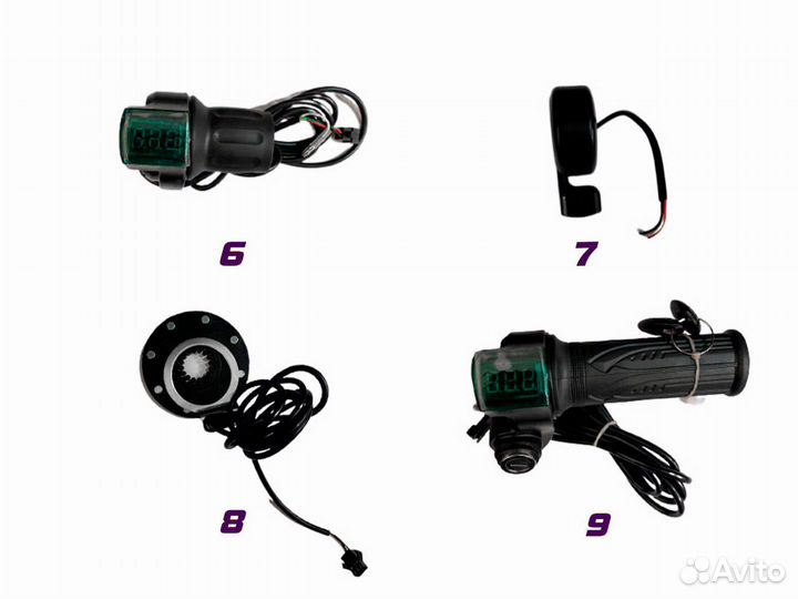 Ручки газа для электротранспорта