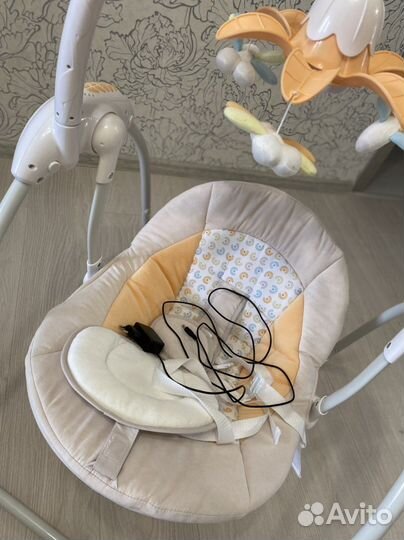 Детские качели шезлонг