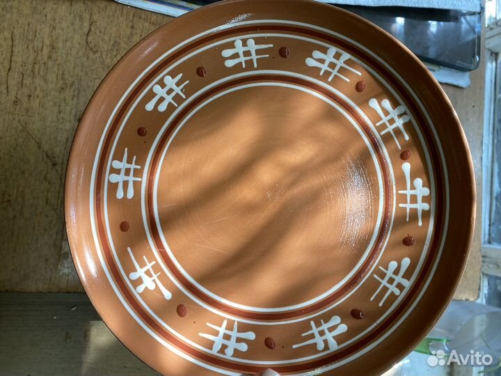 Тарелка блюдо блюдце зик IKEA