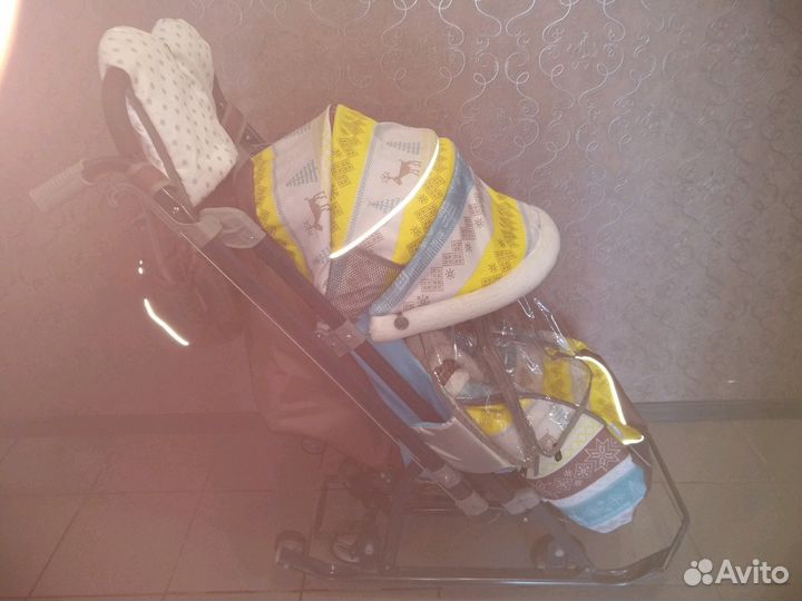 Санки-коляска Ника 7-3