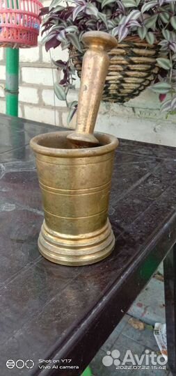 Бронзовая ступка