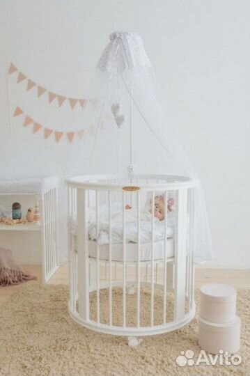 Детская кроватка трансформер premium baby