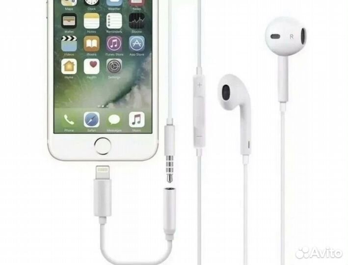 Переходник Lightning 8-pin на AUX (Jack 3.5)