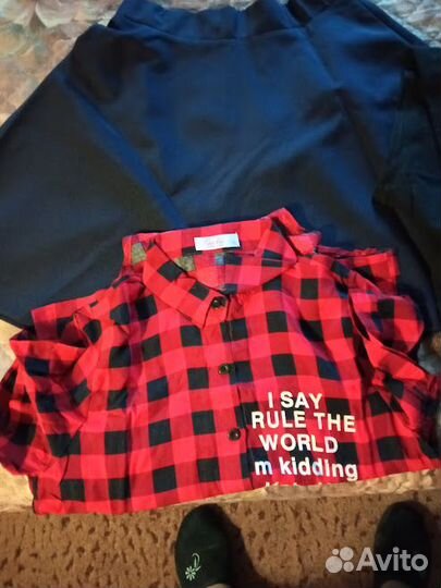 Юбка, кардиган, легинсы, рубашка, джинсы на мальч