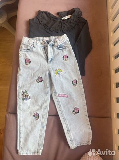 Вещи пакетом на девочку 110-116