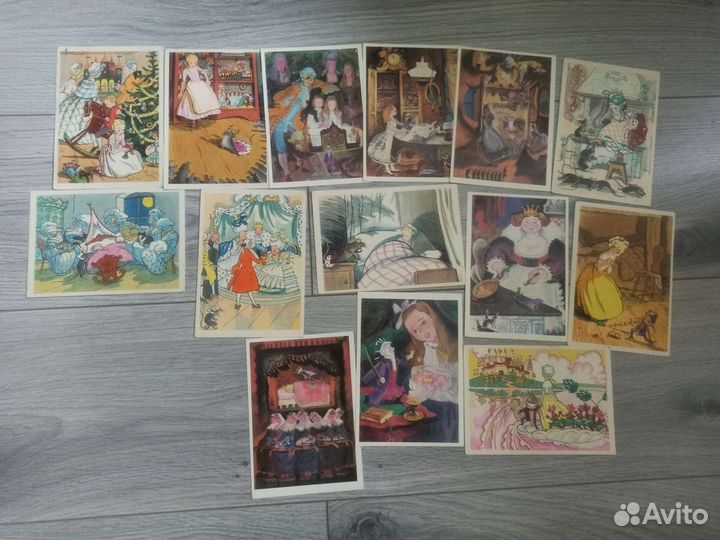 Открытки городов Германии,Ленинграда,детские СССР