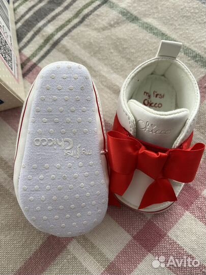 Пинетки chicco для девочки 16р