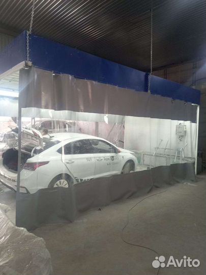 Шторы пвх для автомоек и автосервиса