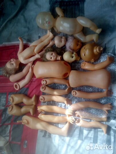 Запчасти для кукол СССР часть 20