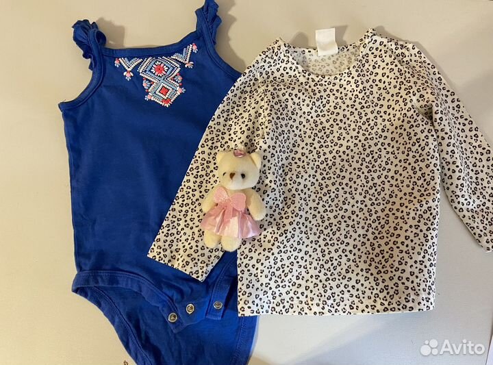 Новые детские вещи 6-9 мес carters, mothercare, hm