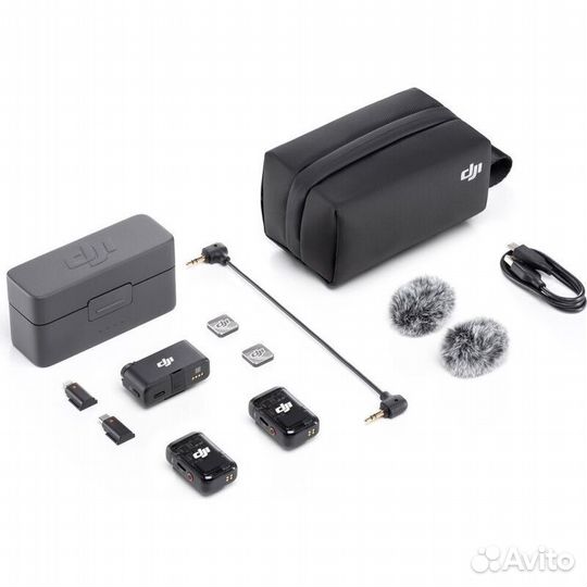 DJI Mic 2 (2 TX +1 RX + Charging Case) Микрофон