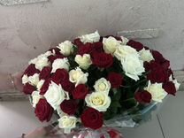 101 роза, Живые цветы, букеты, розы