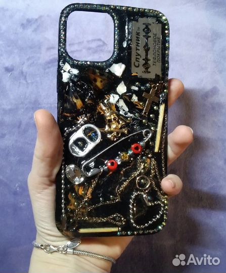 Чехлы на телефон из эпоксидной смолы