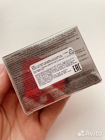 Dior Румяна Диор Backstage Rosy Glow, 001 розовый