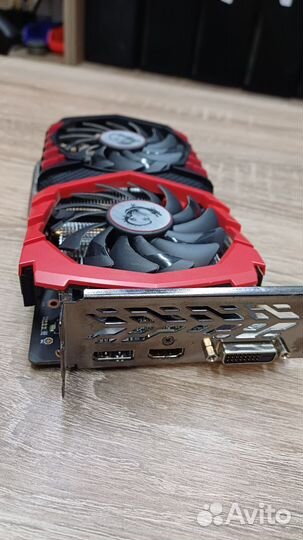 Видеокарта gtx 1050 2gb msi gaming 2x