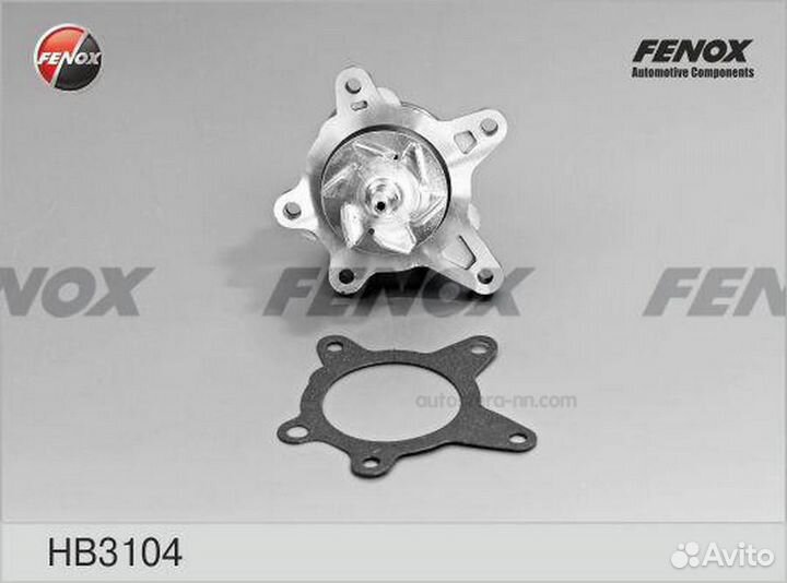 Fenox HB3104 Насос водяной KIA soul/ceed/cerato/hyundai elantra/i30