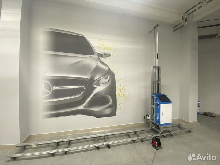 Роспись стен (печать на стенах)