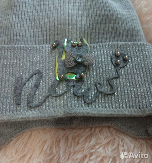 Шапка весна/осень на 2-3 года
