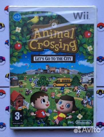Animal Crossing Lets GO to the City Nintendo Wii