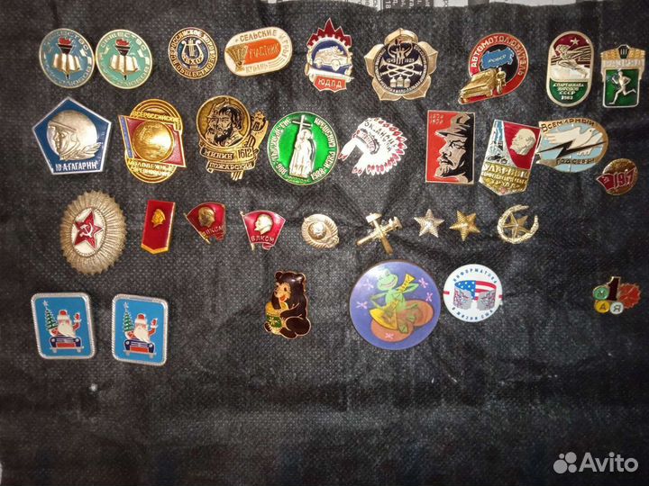 Значки СССР 85шт