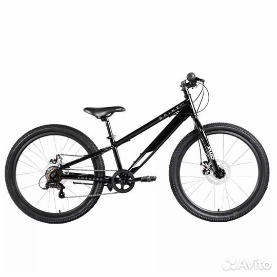 Велосипед 24' Forward spike D AL Черный/Серебр