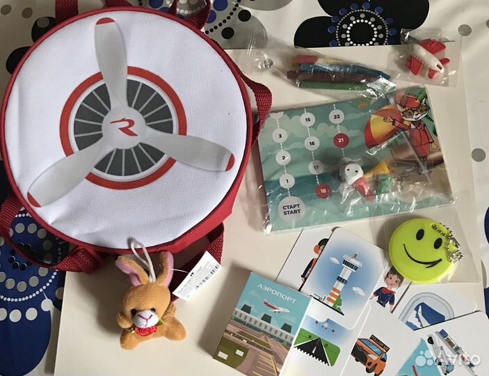 Дорожный набор для детей от 3-5 лет Роcсия/Rossiyа