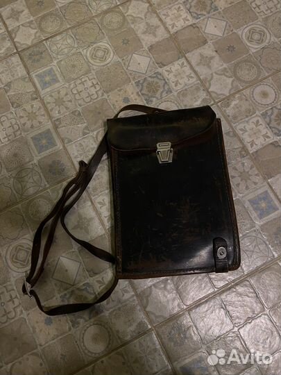 Планшет офицерский черный-коричневый