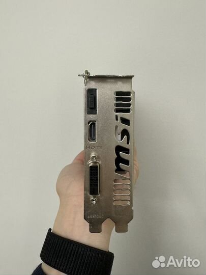 Видеокарта MSI GTX 1050ti 4gb