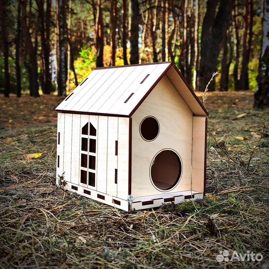 Домик для хомяков и мелких грызунов