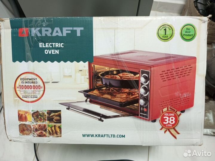 Мини печь kraft kf-mo3802