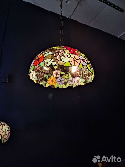 Люстра в стиле Тиффани,большая