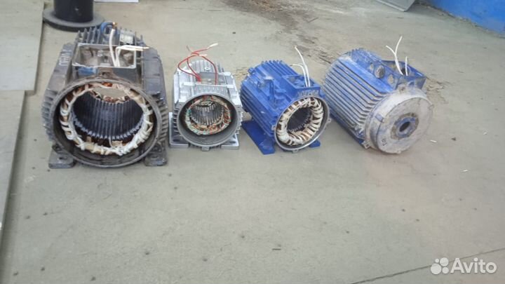 Ремонт эл.двигателей асинхронных,с фазным ротором