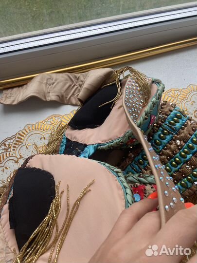 Костюм для восточных танцев клеопатра