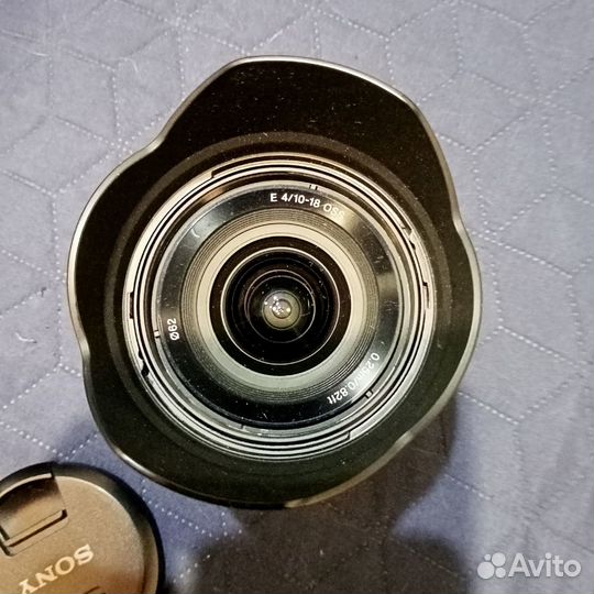 Объектив sony e 10-18 mm