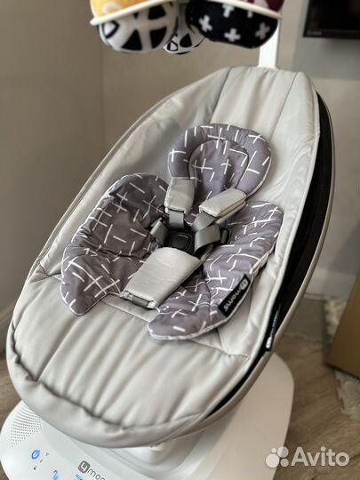 Кресло-качалка 4moms MamaRoo + вкладыш