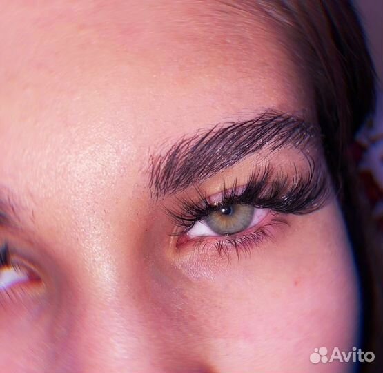 Наращивание ресниц.Аниме наращивание