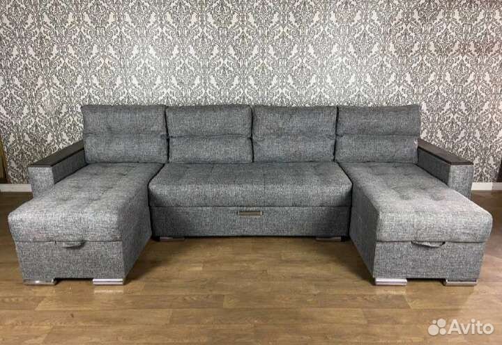 П образный диван 84