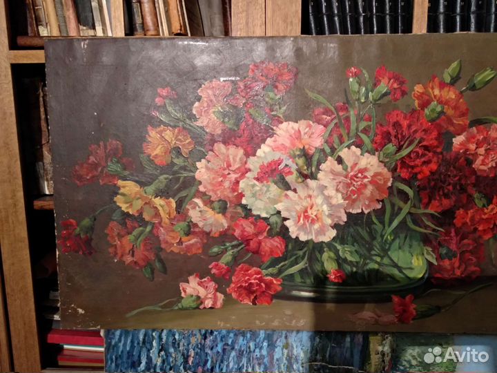 Картина натюрморт н/х начало 20 века