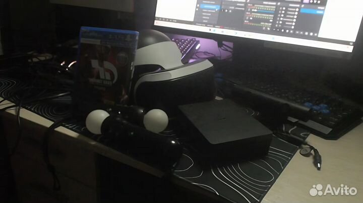 PlayStation VR 1 + PlayStation move + Grand Turism