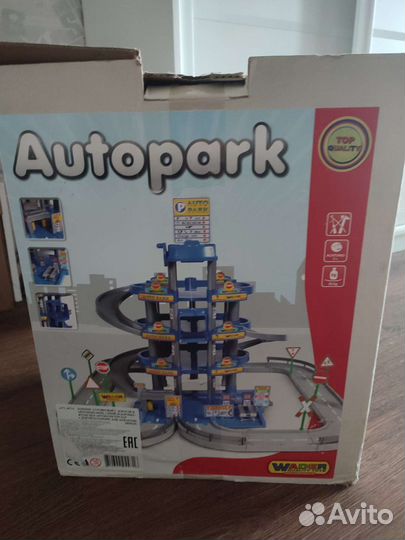 Развивающие игра автопарк