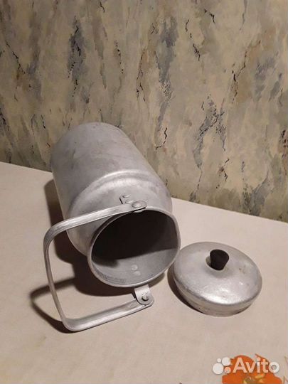 Бидон алюминиевый Посуда СССР Советский быт