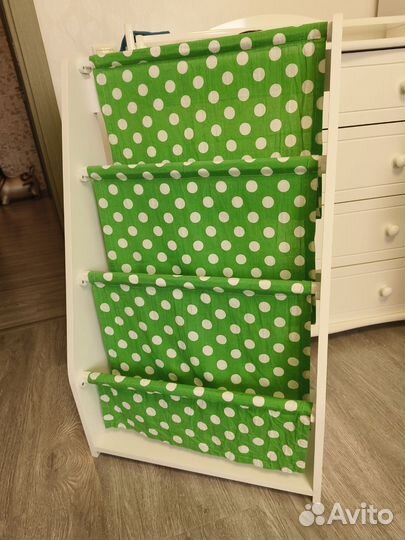 Детская полка для книг монтессори