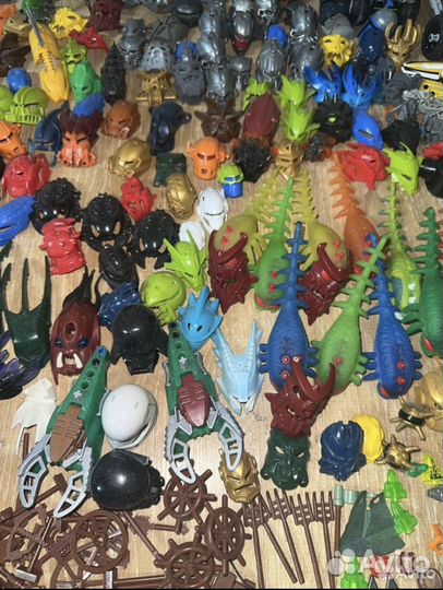 Лего оригинал, маски и детали Бионикл,аксессуары