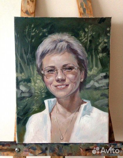 Портрет по фото в подарок к 23 февраля, 8 марта