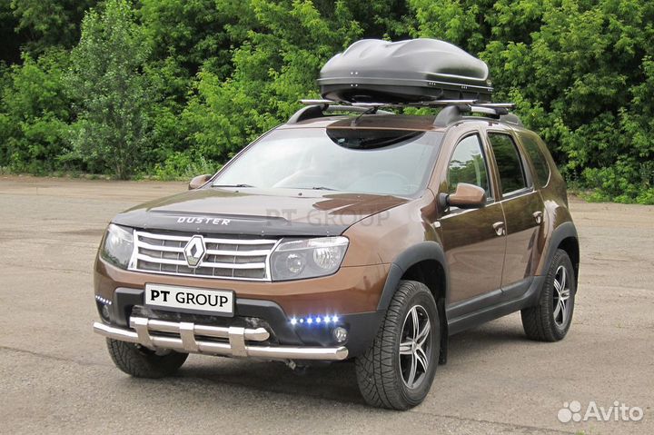 Бокс на крышу PT Group Turino Черный (410 л)