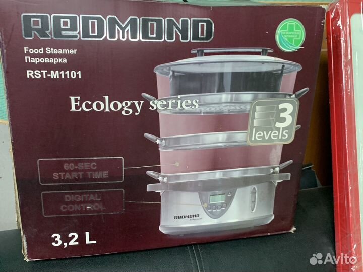 Пароварка redmond