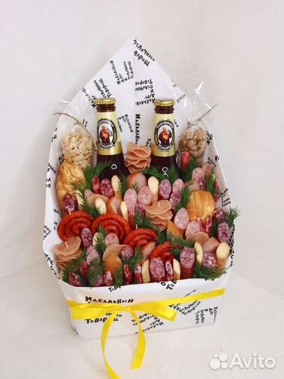 Съедобные букеты для мужчин