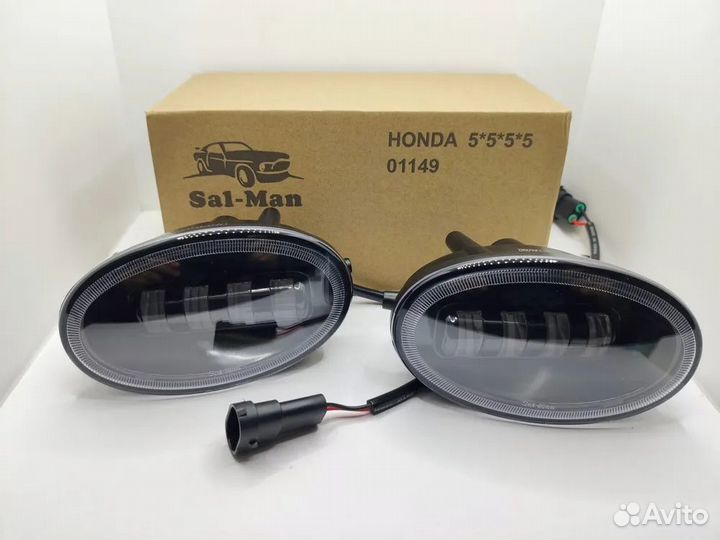 Sal-man оригинал honda mazda 3 50W led птф, 2 шт
